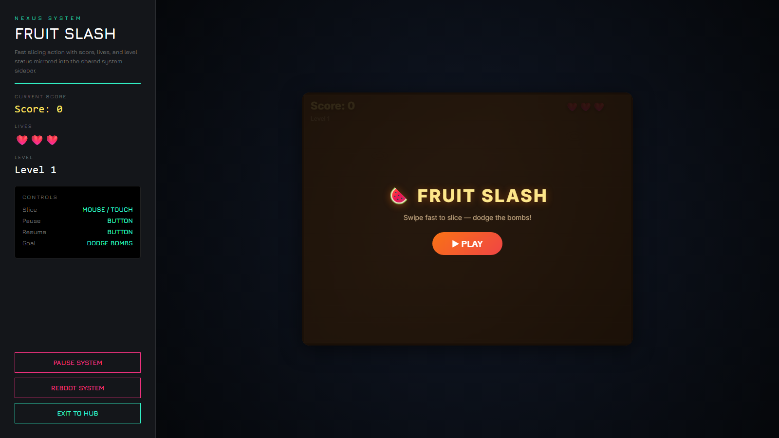 Fruit Slash preview